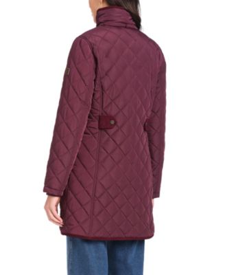 Women's Long Mini Quilt Coat