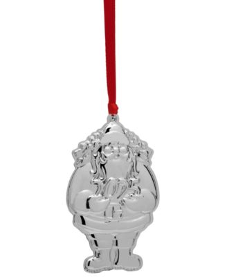 Wallace - 2025 Sterling Silver Santa Ornament