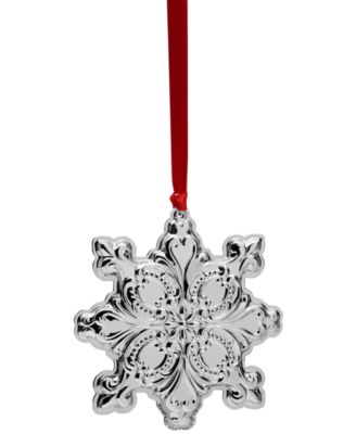 Wallace - 2025 Sterling Silver Grande Baroque Snowflake Ornament