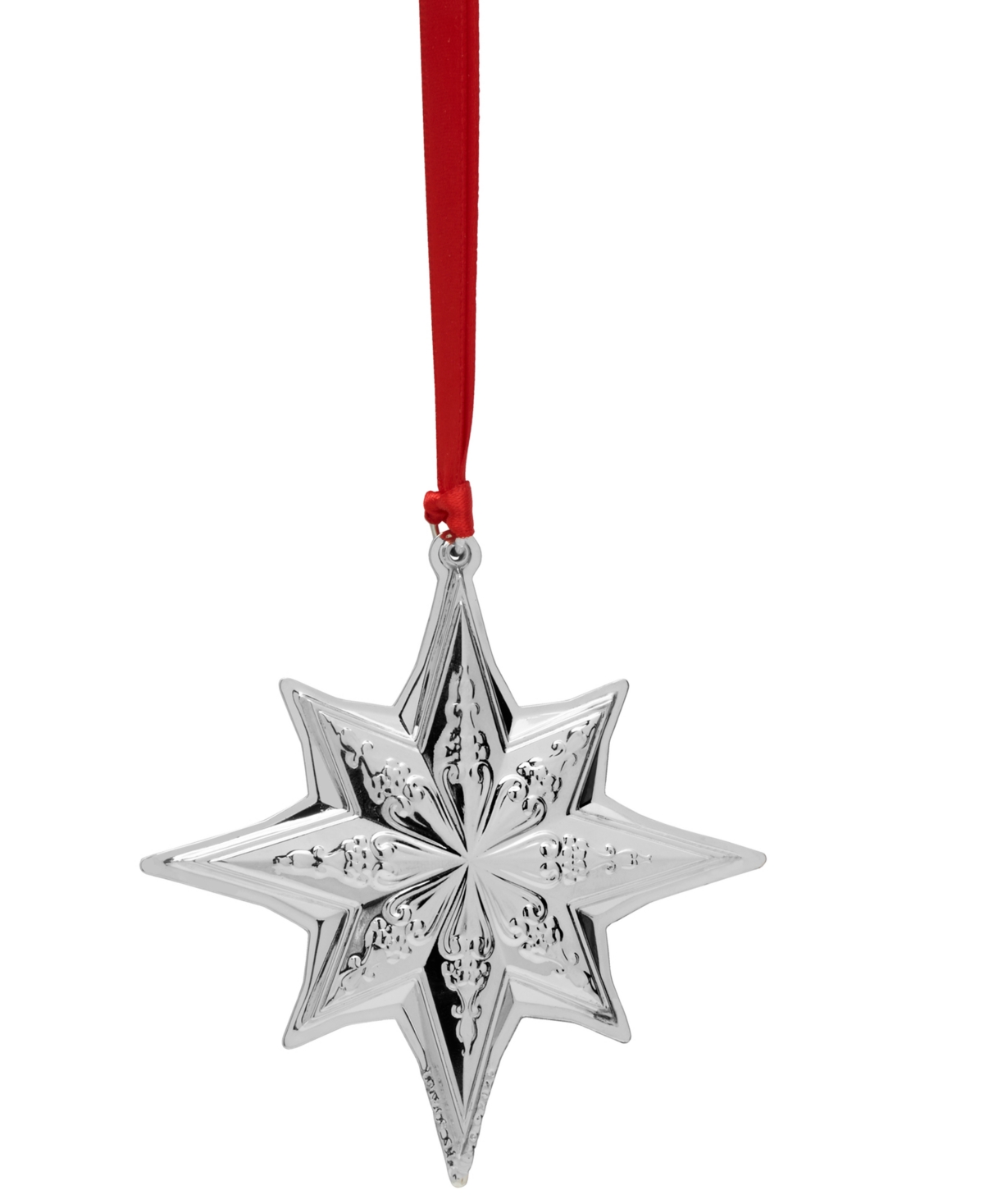 Towle 2025 Sterling Silver Star Ornament, 29th Edition In Silver