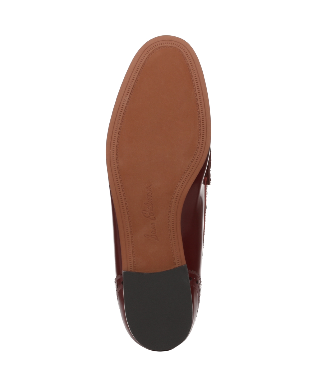 Sam Edelman Liona Loafers French Merlot In Burgundy