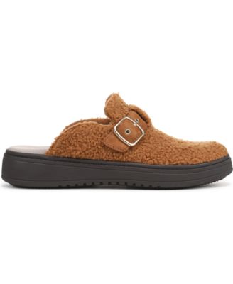 Women's Vibe-Cozy Washable Round Toe Mule Clogs