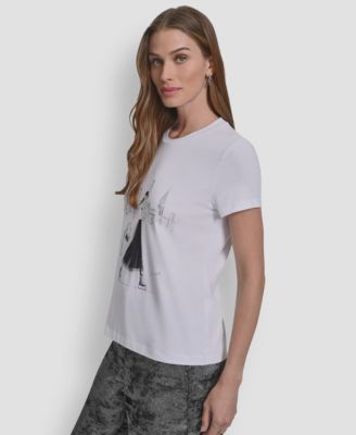 Women's NYC Skyline Conversational T-Shirt