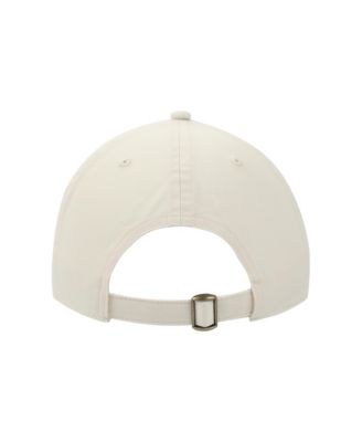 Texas Orange & White Washed Poplin Unstructured Baseball Cap