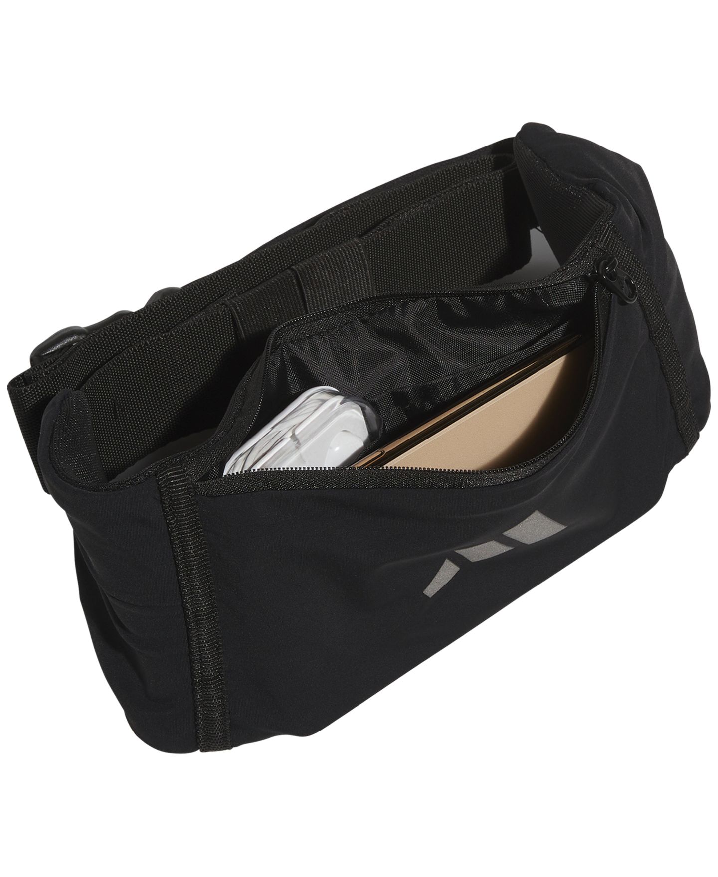 Мужская сумка adidas Pacer Running Waistpack, цвет: Чёрный — фото 2