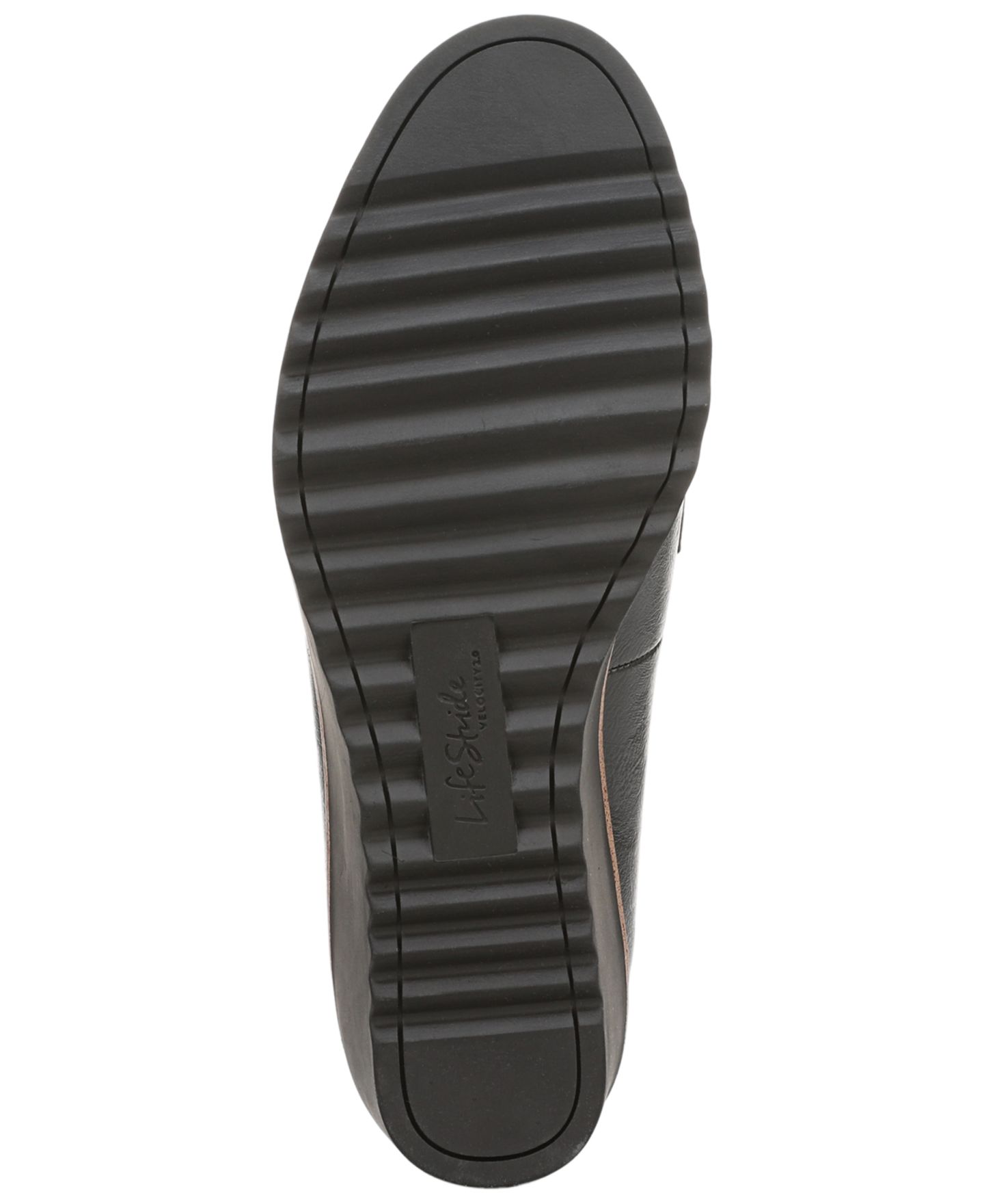 Женские туфли LifeStride Zed 2 Round Toe, цвет: Чёрная искусственная кожа — фото 5