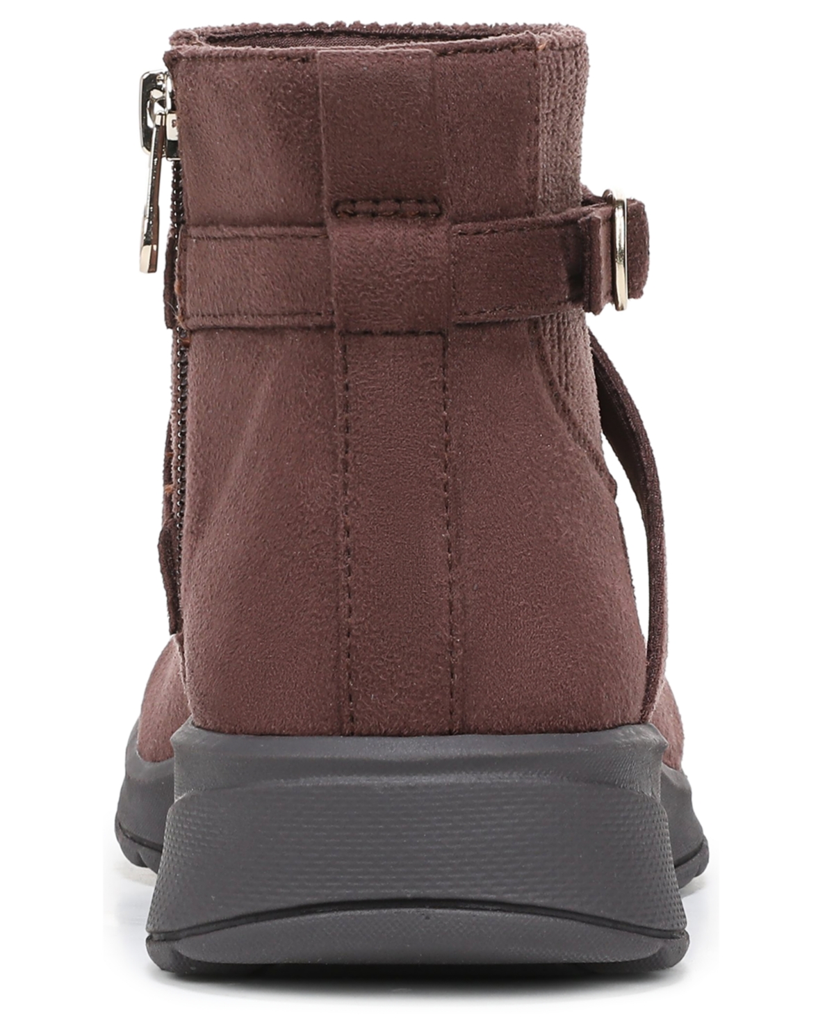 Lifestride Gates Wedge Bootie In Brown