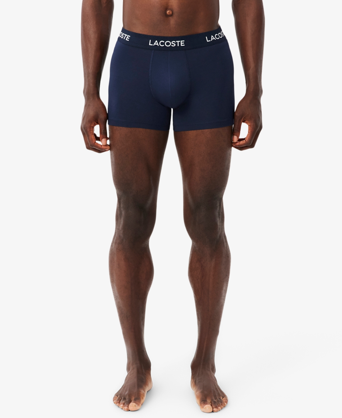 Lacoste Men's 3-Pack Microfiber Trunks
