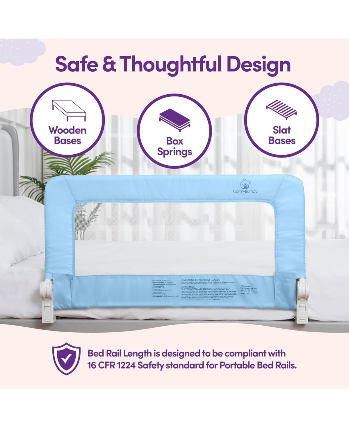 ComfyBumpy Kids Bed Rail
