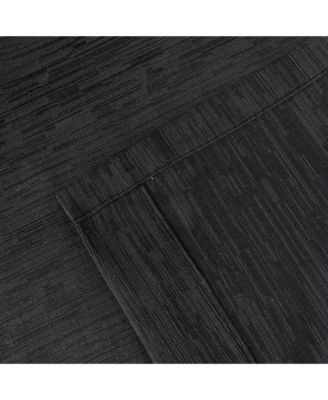 Cotton Blend Light Filtering Back Tab Curtains (2 Panels), 52"x108"