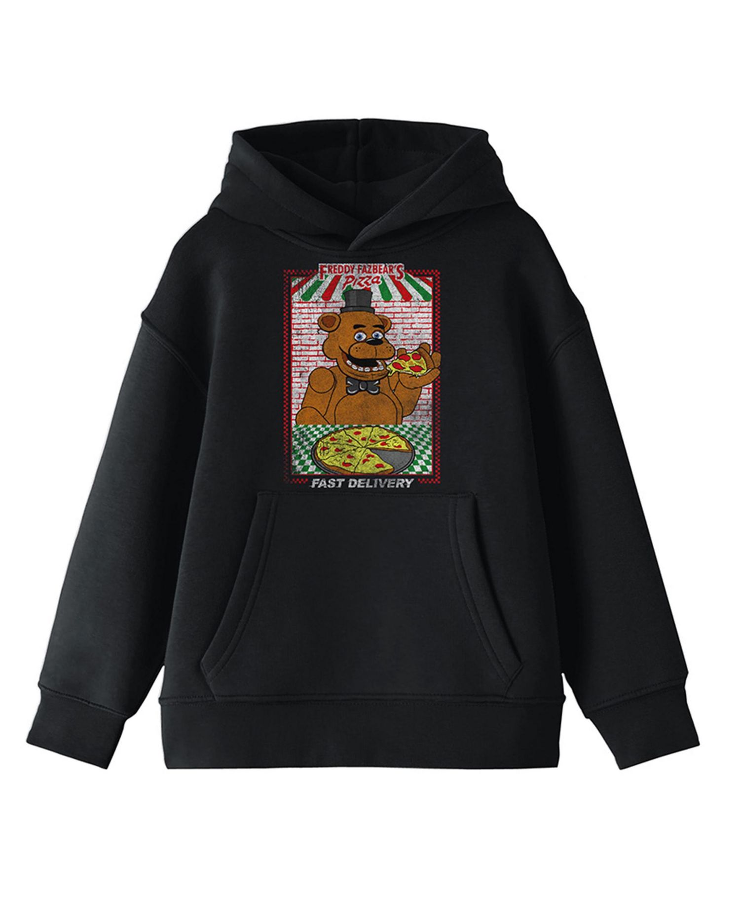 Bioworld Fazbear's Pizza Fast Delivery! Youth Black
