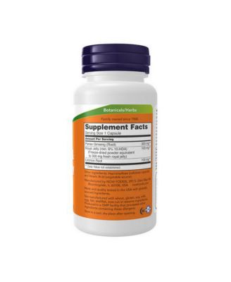 Ginseng & Royal Jelly ,300/300 mg ,90 Caps