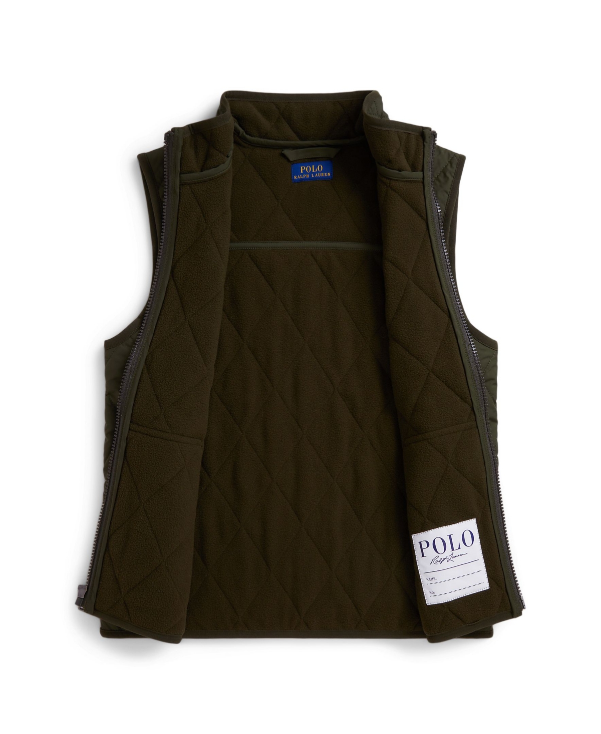 Polo Ralph Lauren Toddler And Little Boys Fleece-lined Quilted Vest In Green