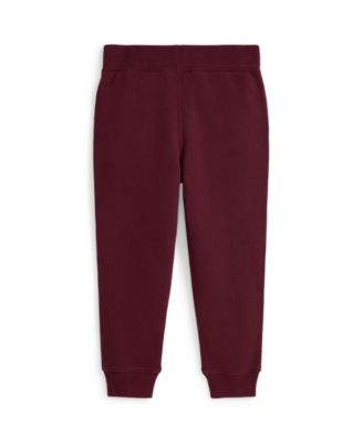 Toddler and Little Boys 2-7 Logo Fleece Jogger Pants