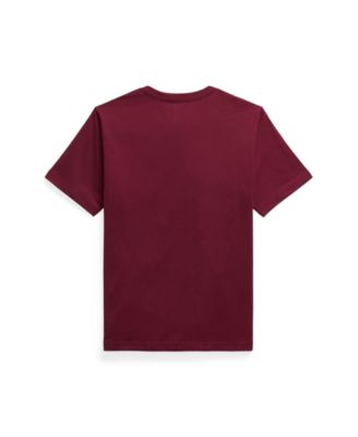 Big Boys Logo Cotton Jersey Pocket T-Shirt