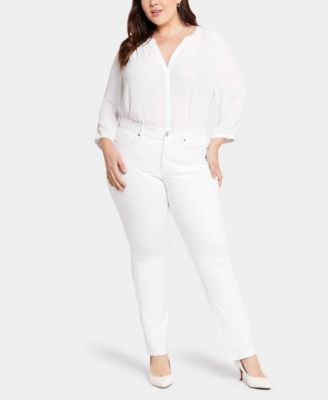 Plus Size Waist Match Marilyn Straight Jeans