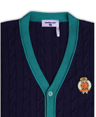 Men's Cable Knit Cardigan