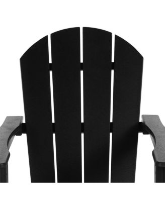 Outdoor Patio Porch Rocking Adirondack Chair (Set of 2)
