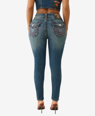 Women's Jennie Skinny Super T Flap Jeans