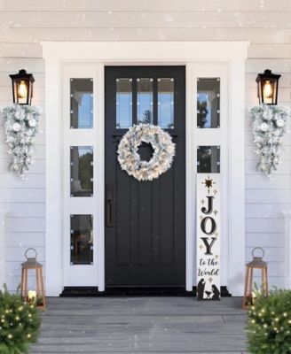 30" Christmas Ornament and Berry Teardrop