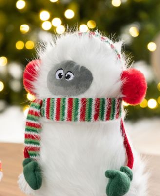 21" Christmas Fabric Yeti Shelf Sitter