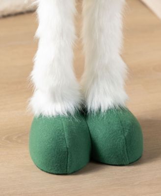 29.25" Christmas Fabric Yeti with Telescoping Legs