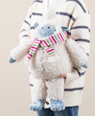 21.75" Christmas Fabric Yeti Shelf Sitter