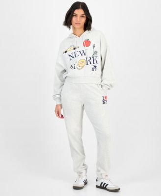 Juniors' NYC Fleece Hoodie