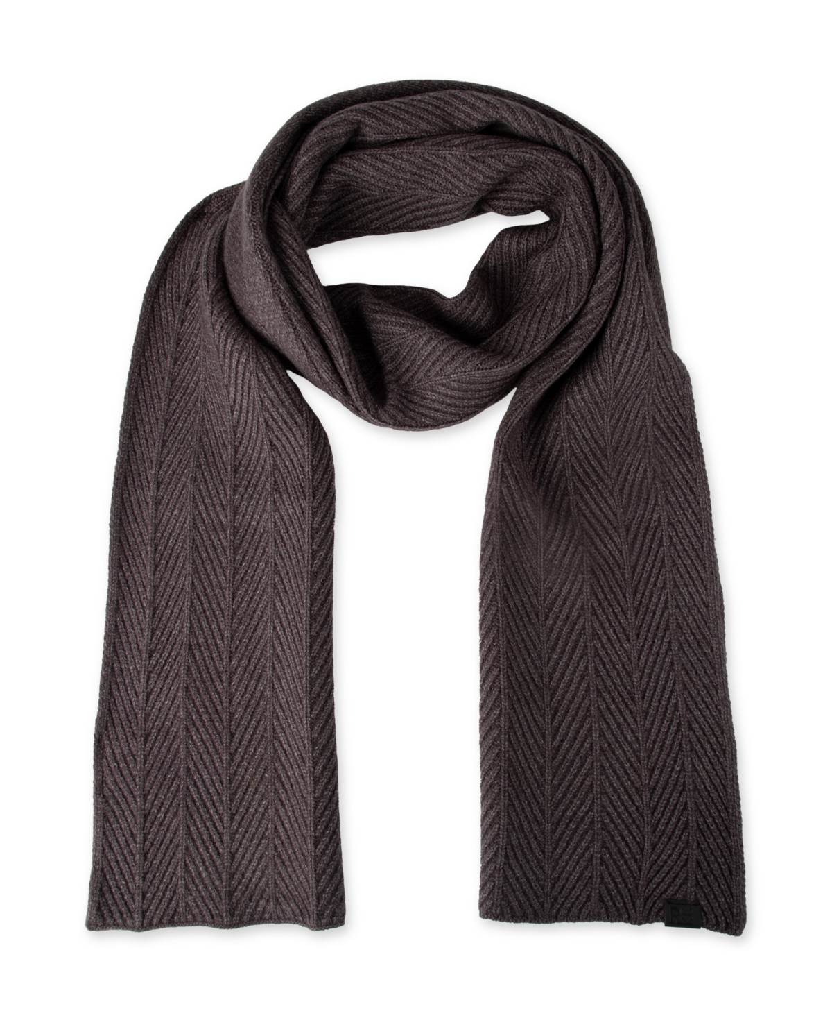 Kenneth Cole Reaction Men's 2-Piece Herringbone Knit Beanie and Scarf Box Set