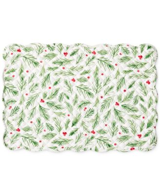 Lenox - Reversible Bayberry Quilted Placemat, 13" x 19"