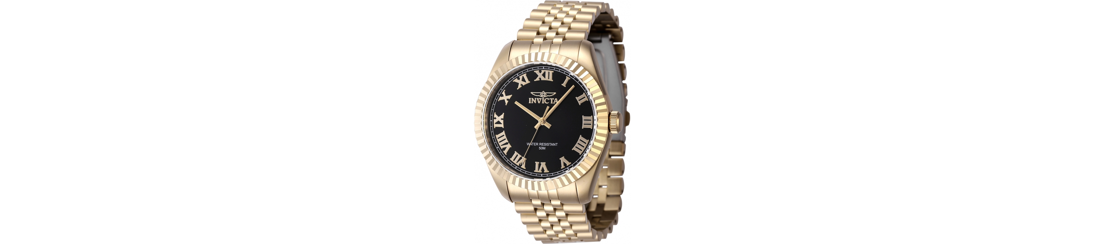 Invicta Men's 47405 Specialty Quartz 3 Hand Black Dial Watch