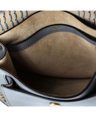 Small Hudson Handbag Whipstitch Leather