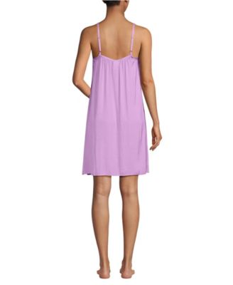 Women's Matte Satin 2 Piece Pajama Set - Nightgown and Robe