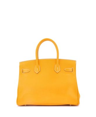 Pre-Owned Hermes Candy 30 Handbag Epsom
