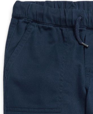 Toddler and Little Boys Stretch Dobby Tapered Pants