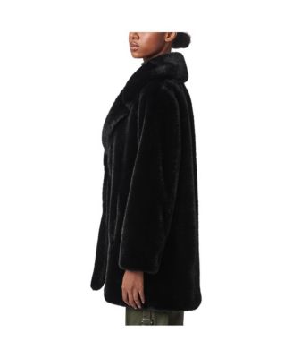 Women's Swing Faux Fur Coat
