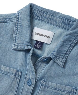 Girls Lightweight Denim Jumpsuit