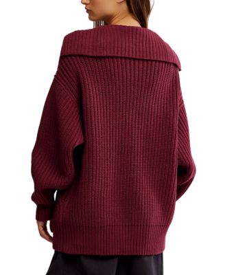 Women's Swim Too Deep Long Sleeve Cardi Sweater