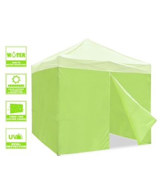 Set of 4 Sidewall UV30+ Fits 10x10ft Canopy Tent Zipper Outdoor Party Green