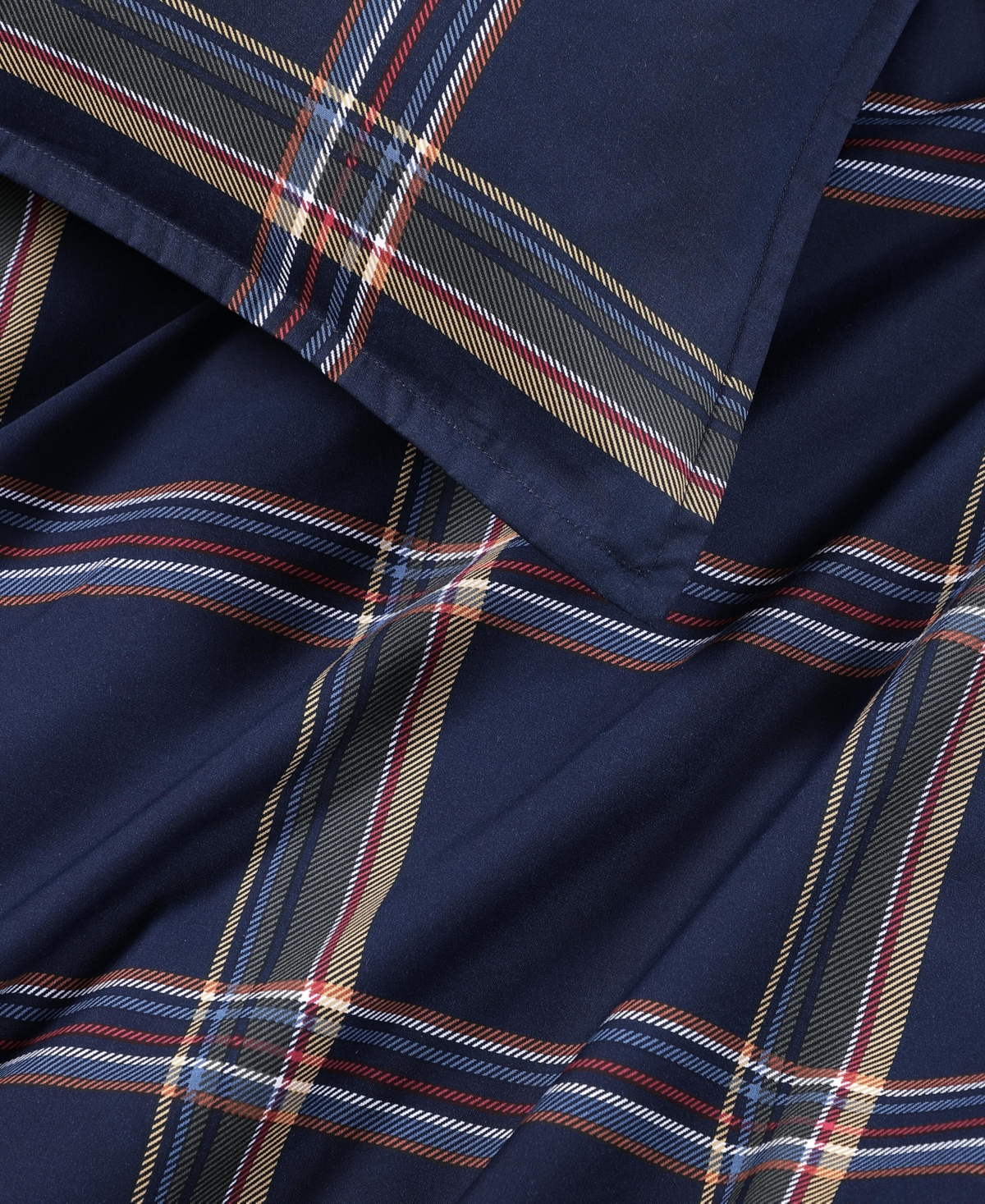 Tommy Hilfiger Beacon Plaid Cotton 3-Pc. Duvet Cover Set