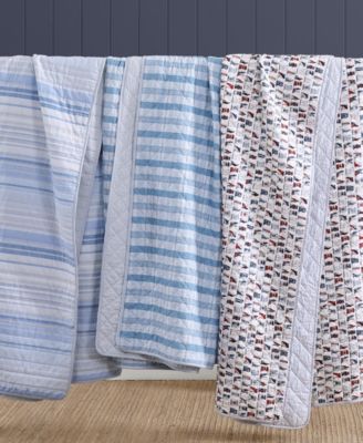 Dreamy Plaid Cotton Reversible 3-Pc. Quilt Set, King