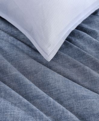 Tommy Hilfiger Classic Texture Cotton 2-Pc. Duvet Cover Set, Twin