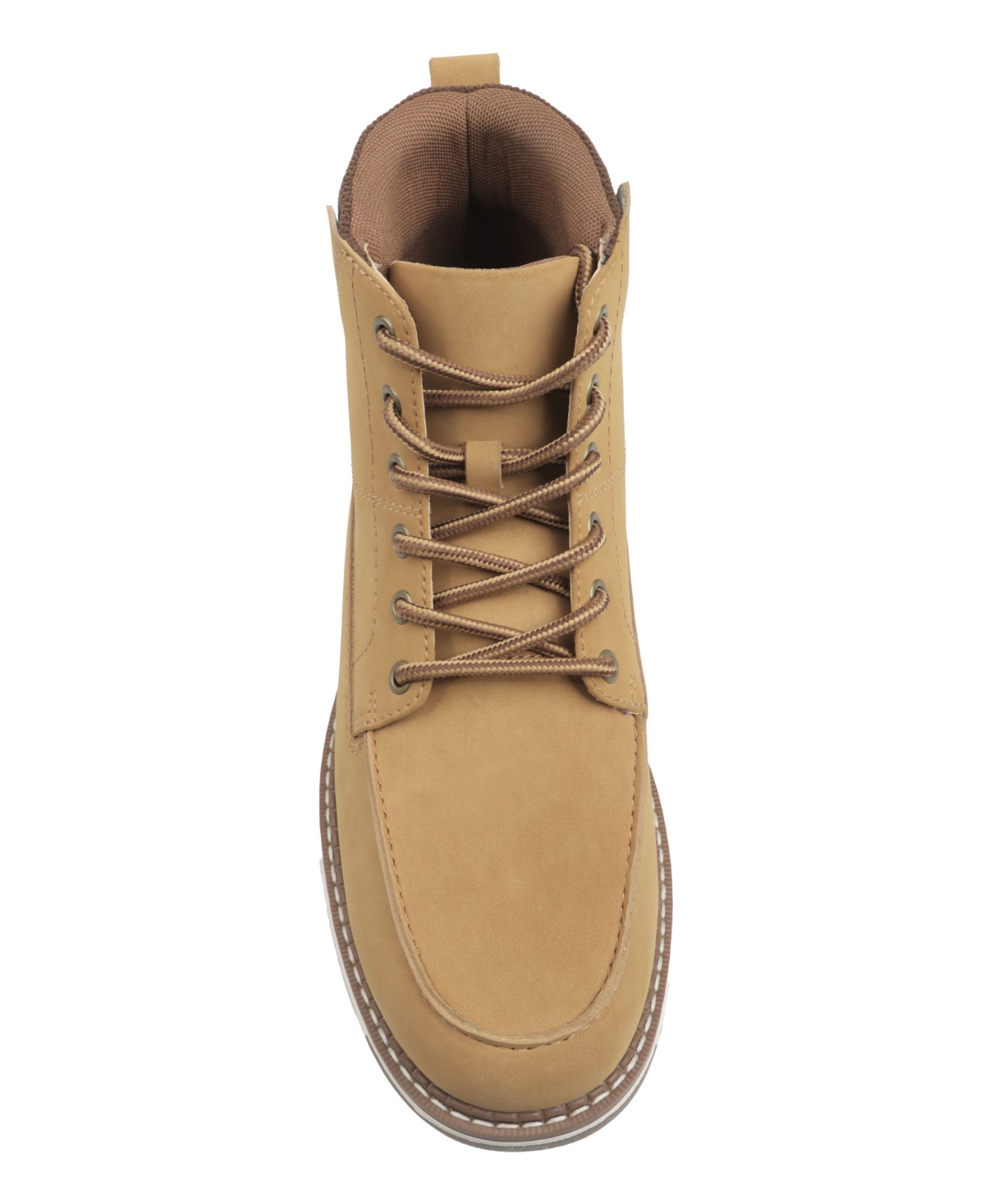 Club Room Men's Felixx Lace Up Boots, Macy's Exclusive In Brown