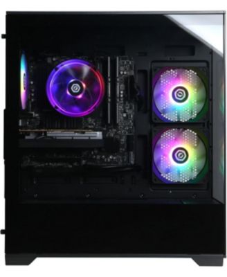 Home & Gaming Desktop - AMD Radeon RX 6400 4G, Ryzen 5 5500, 16GB RAM, 500GB SSD, Win 11 - Ready for Everyday Use & Light Gaming