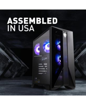 Gaming Desktop: NVIDIA RTX 4060 8GB, AMD Ryzen 7 7700, 16GB DDR5, 1TB SSD, Win 11 - Prebuilt for 1080p Ultra Gaming (Wi-Fi 6 & Easy Upgradable)