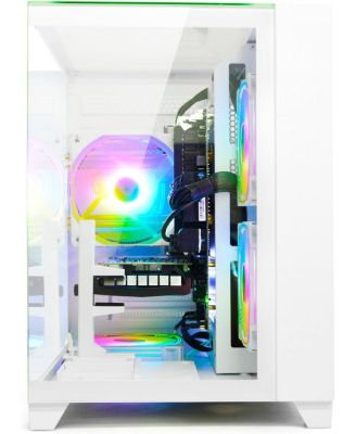 Gaming PC Desktop - 12th Gen Intel Core i5-12400F (6-Core, 2.5GHz),  RTX 3050, 32GB DDR4 RAM, 1TB NVMe SSD, Prebuilt Tower for Gaming/Home/Office