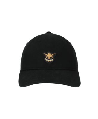 Eevee Printed Patch Black Unstructured Baseball Cap