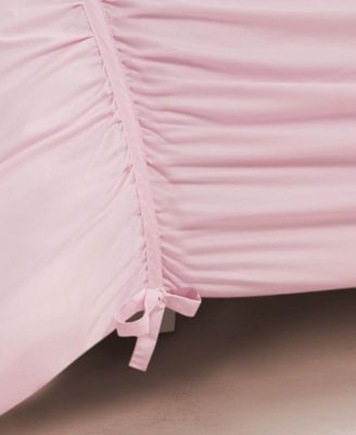 Ribbon Ruched 3-Pc. Comforter Set, King