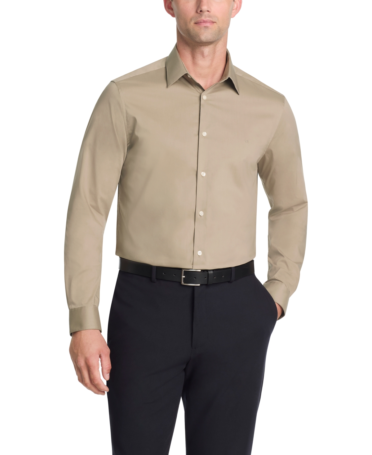 Calvin Klein Men's Flex Collar Dress Shirt In Multi