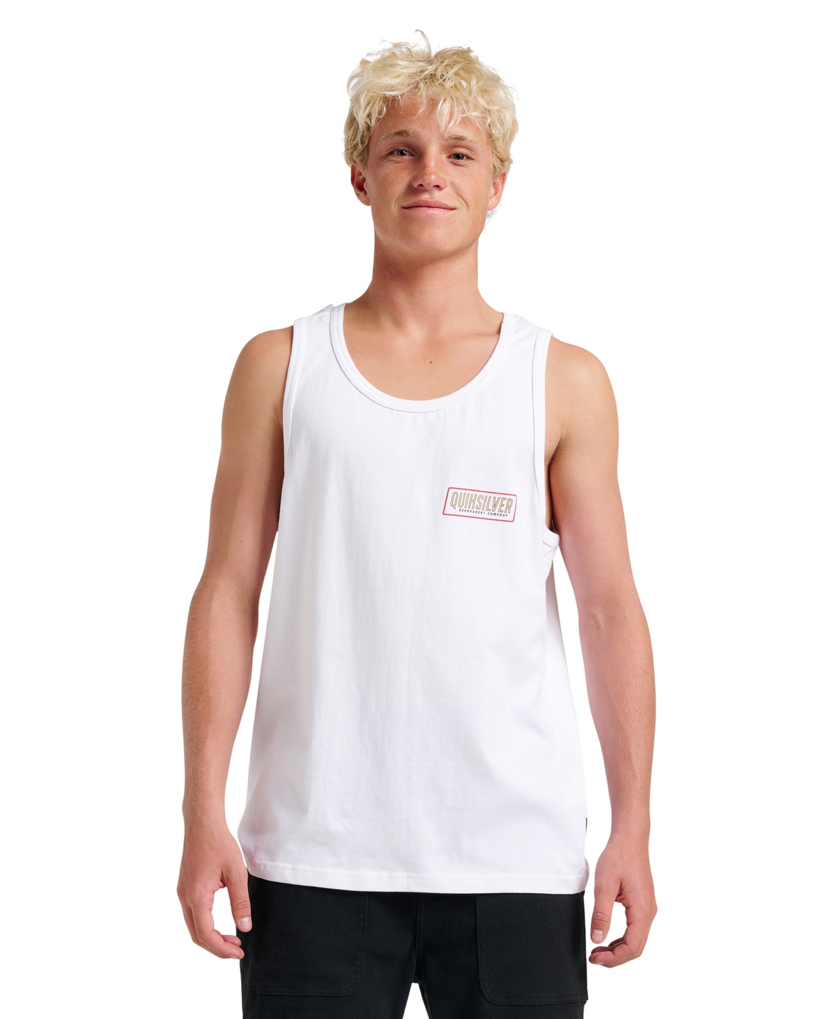 Quiksilver Men's Octo Lock Tank Top In White